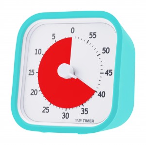 hoesje voor Time Timer MOD, turquoise blauw hoesje voor Time Timer MOD, turquoise blauw
