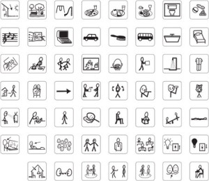 Stickers Visual Schedule Kit