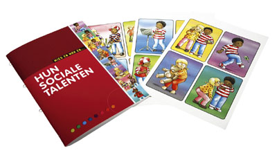Ref.nr. K6513 - Katern Mies en Max en hun sociale talenten en emotiekaarten